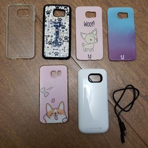 Lot of 6 Samsung Galaxy S6 cases Mophie